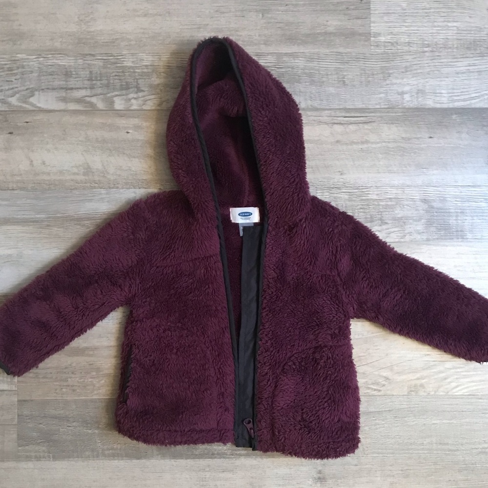 Purple Fuzzy Jacket